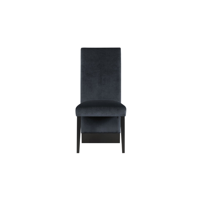 ENSEMBLE DE CHAISE DE SALLE À MANGER STACEY EN VELOURS DE 2