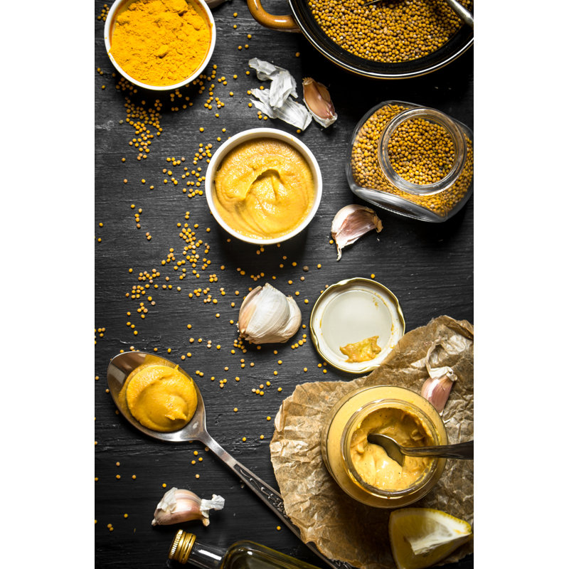 Mustard by SarapulSar38 - Wrapped Canvas Print, 46cm H x 30cm W x 3.8cm D