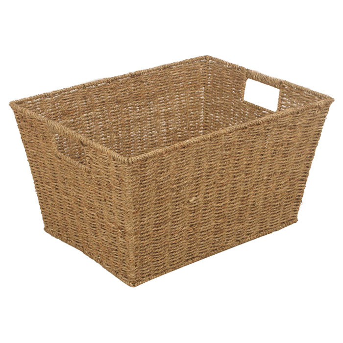 Rebrilliant Agatie Seagrass Decorative Basket