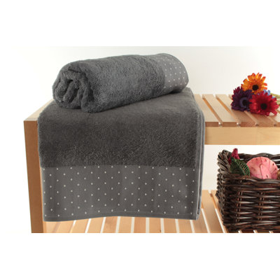 2-tlg. Badetuch-Set Gutta