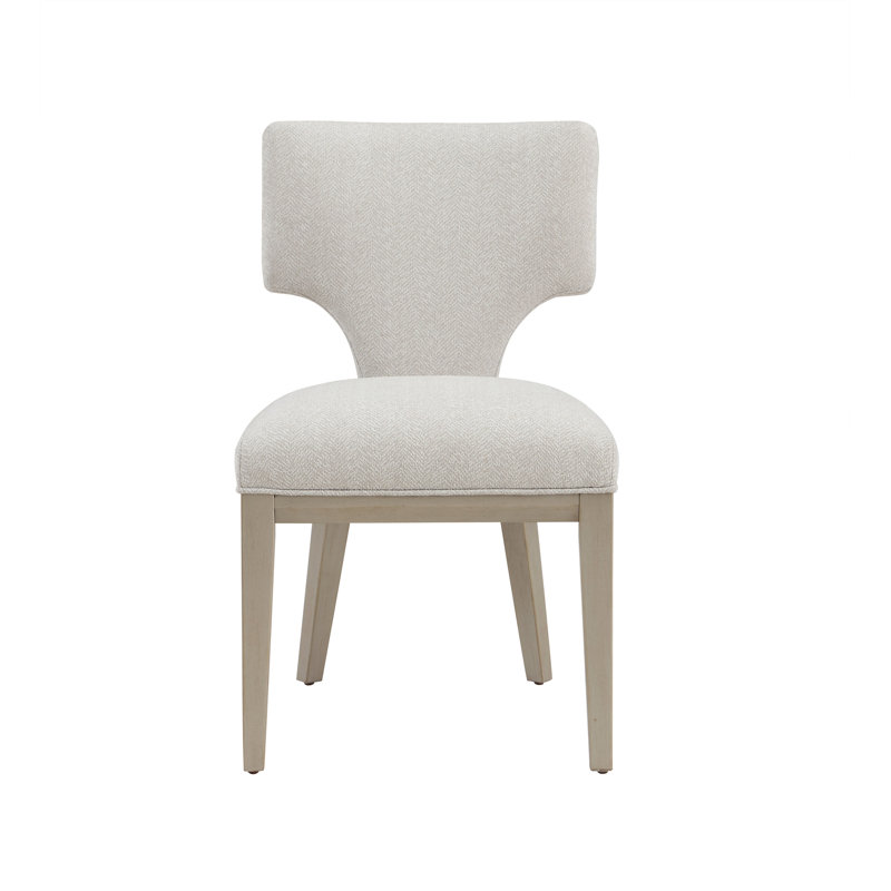 Ensemble de 2 chaises d'appoint en lin Kasa
