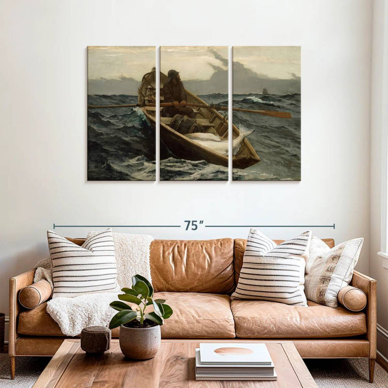 Mehar The Fog Warning, 36" H x 57" W