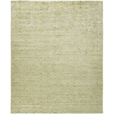 Dareau Floral Area Rug in Gold