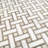 Yarn 1" x 3" Polished Marble Basketweave Mosaic Wall & Floor Tile-40586348