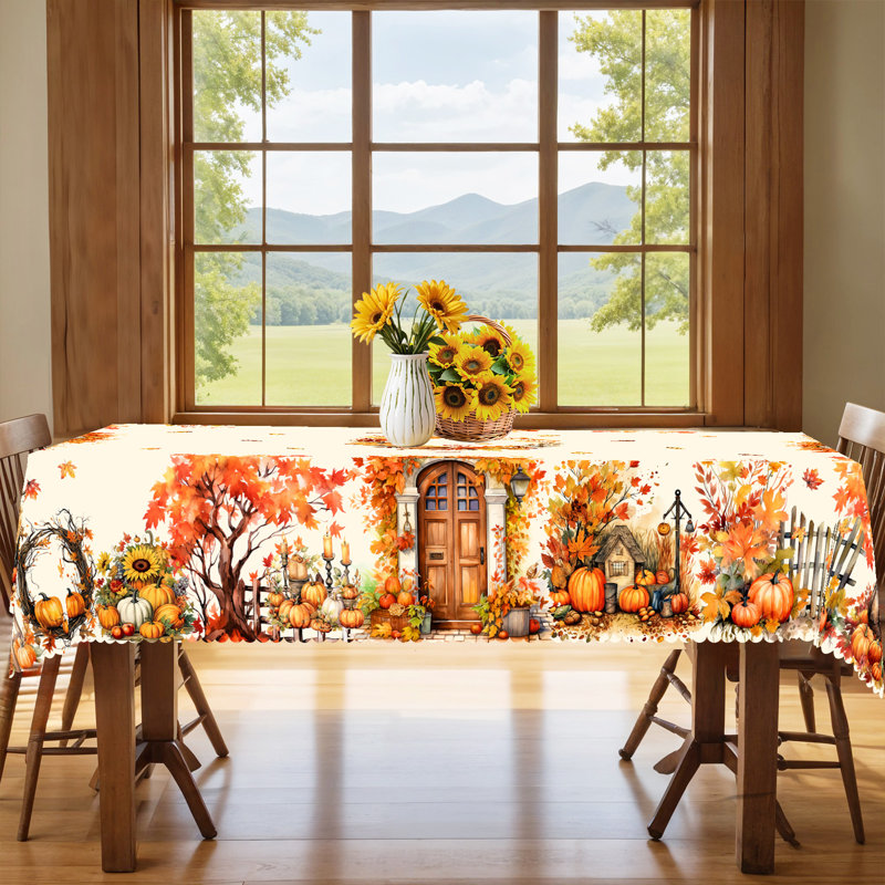 Nappe automne-hiver 152 x 220 cm Rectangulaire, L 86,61 po x l 59,84 po