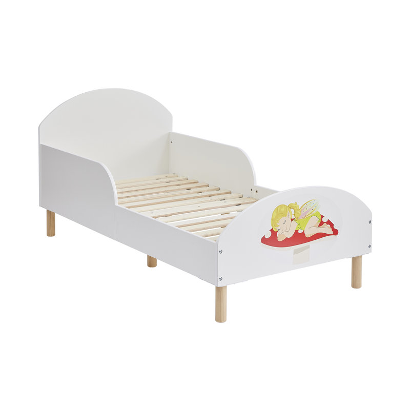 Kids White Toddler Bed – Fairy