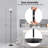 Control 70" LED Torchiere Floor Lamp with Remote and Bulb Included-855484011
