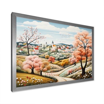 " Countryside Early Spring Landscape II "