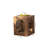 Square Natural Wood Side Table