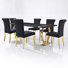 Ensemble de table de salle à manger 7 pièces Gennep
