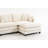 Compression Spacious Chenille Sectionals, 149.6 Inch Modern Home Sofa