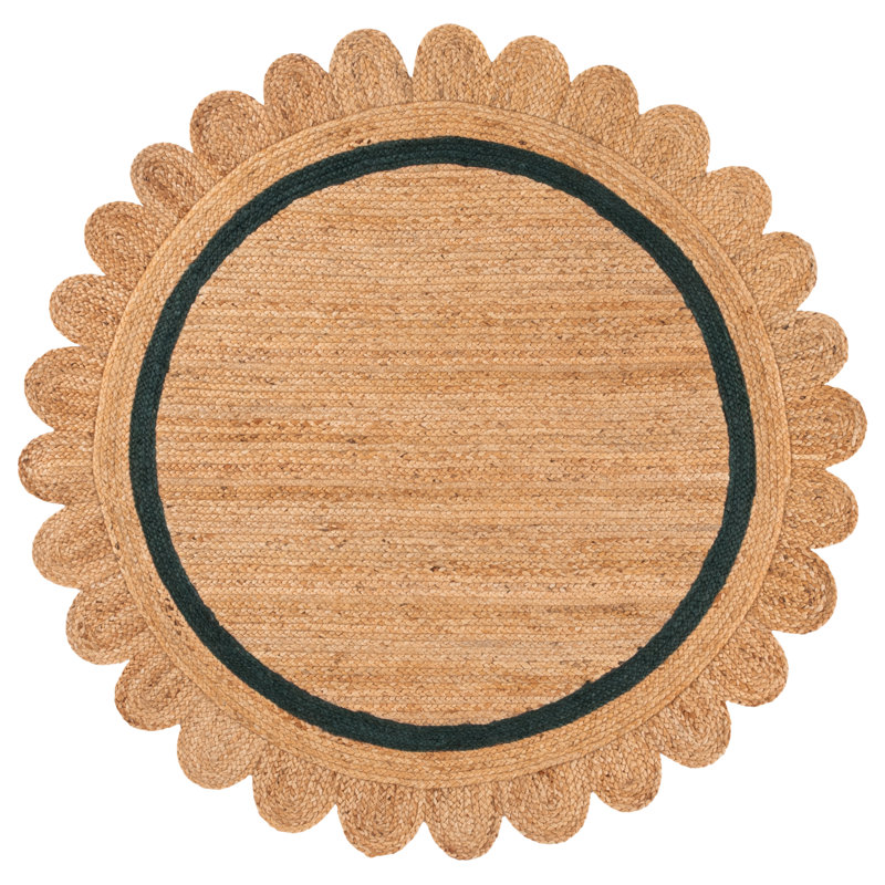 Inaki Jute/Sisal Area Rug, Round 6'