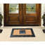 Tapis d'extérieur antidérapant en fibre de coco et caoutchouc 38 po x 23 po Evie-Louise