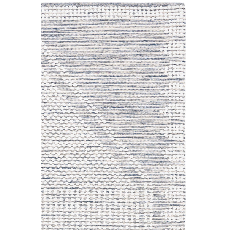 Tapis bleu marine / ivoire Talala 981, Rectangulaire 3 pi x 5 pi