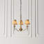 Emperador 3 - Light Shaded Chandelier-42740446-42740445