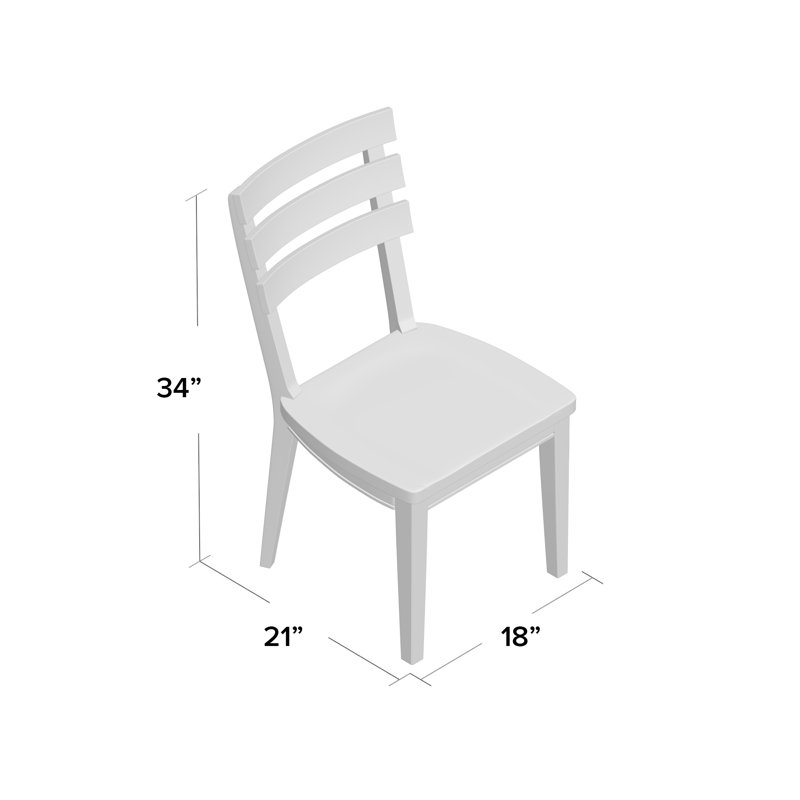 Archie Kids 17'' Wood Desk Or Activity Chair Desk / Activity Chair and Ottoman