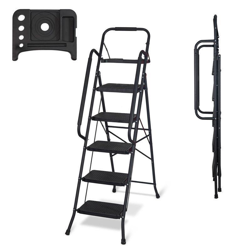 5 - Step Steel Folding Step Ladder