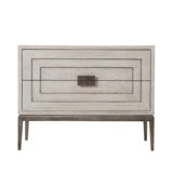 Genevra 2 - Drawer Solid Wood Nightstand