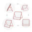 EvoNet 96cm x 80cm Rectangle Fitness Trampoline