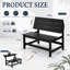 Banc de jardin convertible en PEHD 2 en 1 et table de pique-nique-133682984