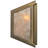 Rustic Lodge Flush Mounted Sconce