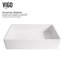 Lavabo de salle de bain vasque rectangulaire fait main en pierre blanche avec robinet Matte Stone ™