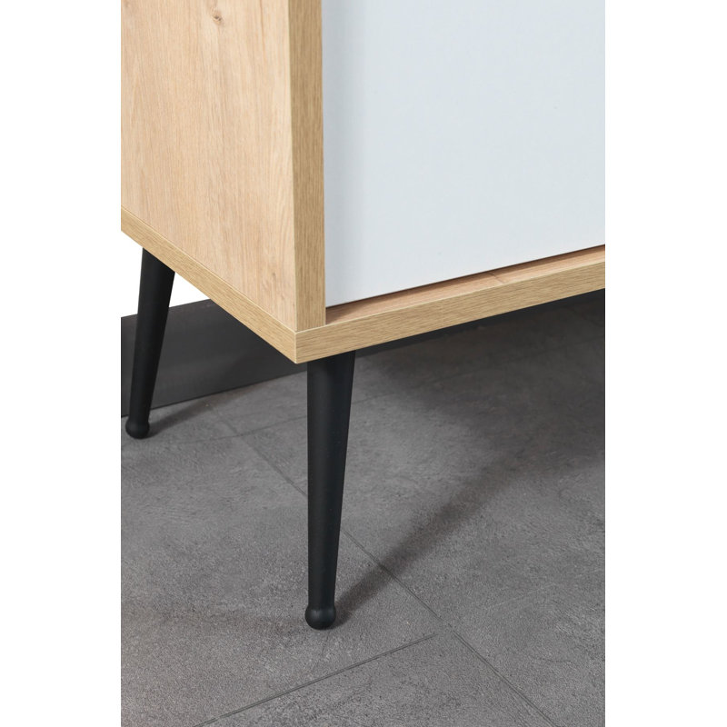 Meuble télé, Sapphire Oak; Anthracite/White