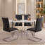 Ensemble de salle à manger 5 pièces Modern Glam-468506597-468506598