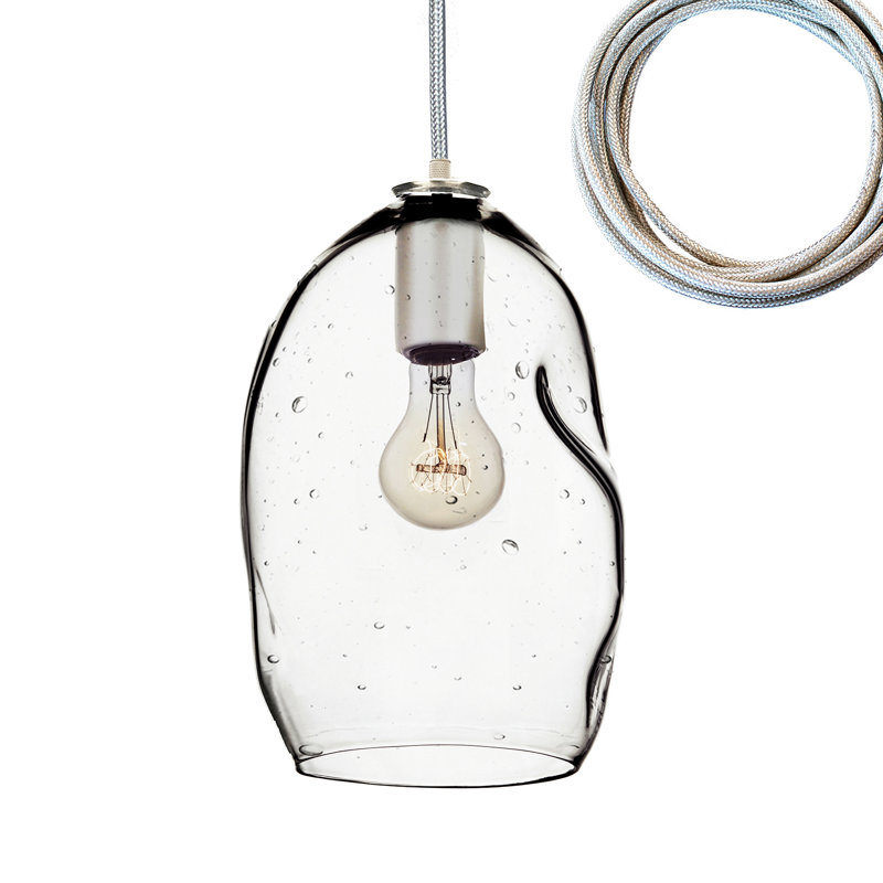 3 - Light Pendant, 108" H x 14" W x 14" D, Nickel
