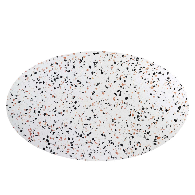 Modway Tupelo 60" Oval Terrazzo Dining Table