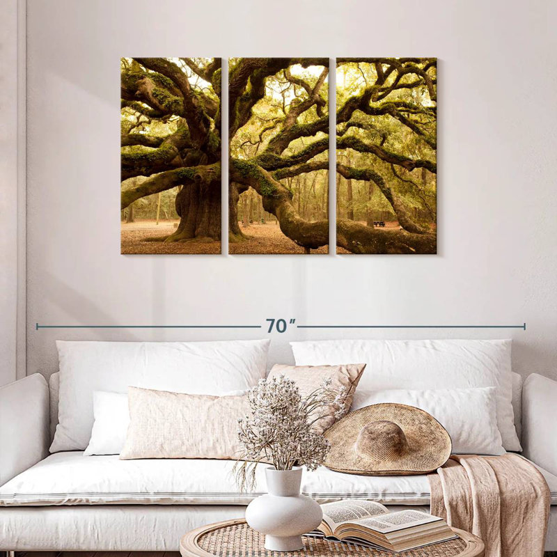 Harnek South Carolina Ancient Oak Tree, 28" H x 45" W