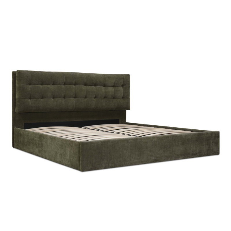 Sebastion Storage Bed, King, Green