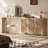 Mid Century Modern Buffet Cabinet With Storage, Accent Sideboard And Credenza With Fluted Doors, Wood Coffee Bar Console For Kitchen, Living Room-676750689