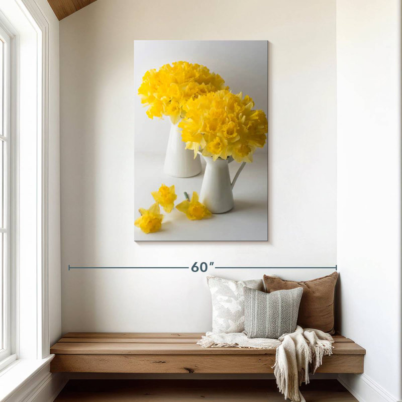 Harnek Daffodil Blooms, 45" H x 30" W