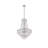 Elegant Lighting Century 12 light Chrome Chandelier Clear Royal Cut Crystal-22739085