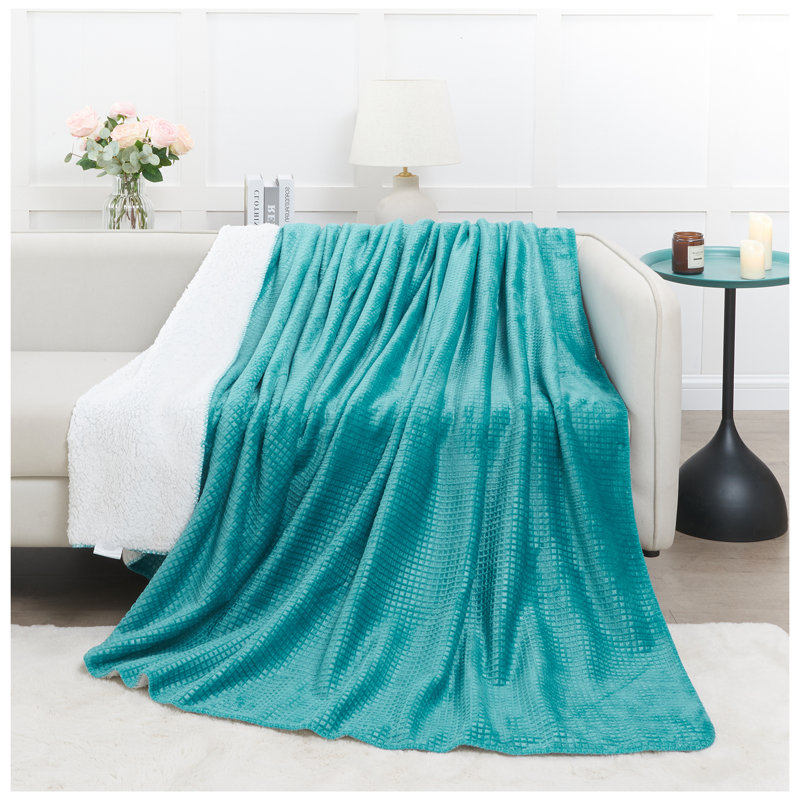 Standard Throw Blanket, Grey, W130 x L180cm