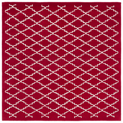 Carolene Hand Tufted Wool Geometric Rug