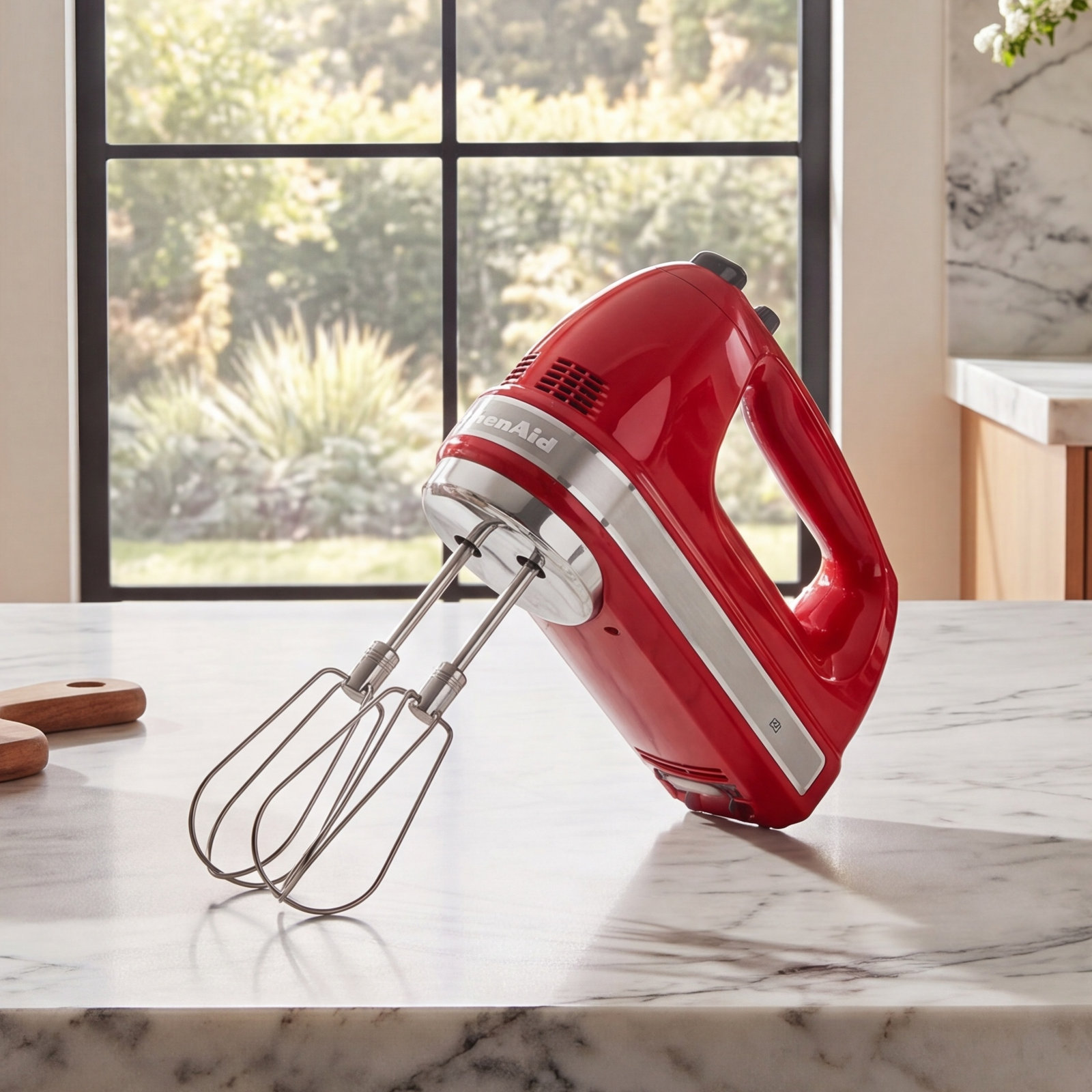 KitchenAid® 9-Speed Hand Mixer, Candy Apple Red