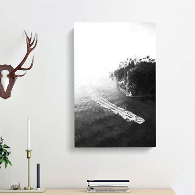 Speedboat In Vancouver Canada - Wrapped Canvas