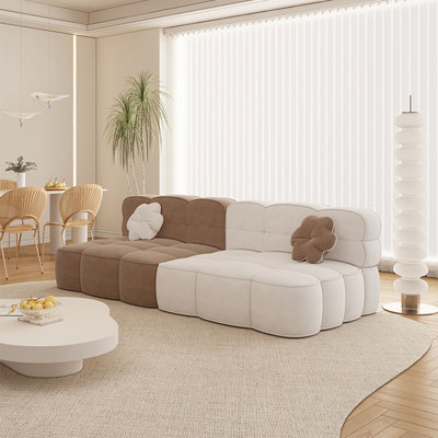American-style pink-colored classic sofa