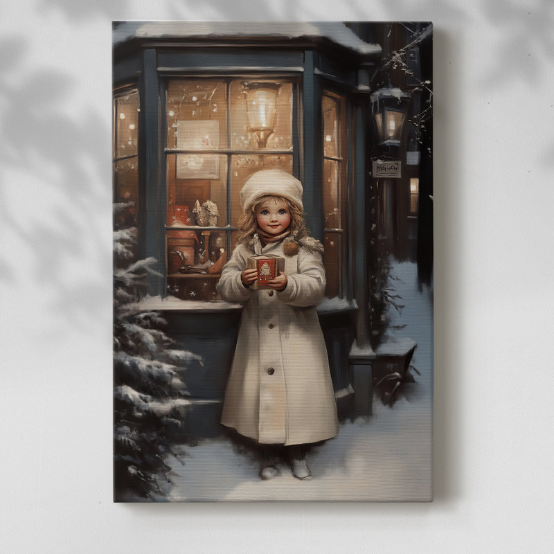 Art des Fêtes de Noël - Toile tendue avec châssis - Série 2-CLXIX