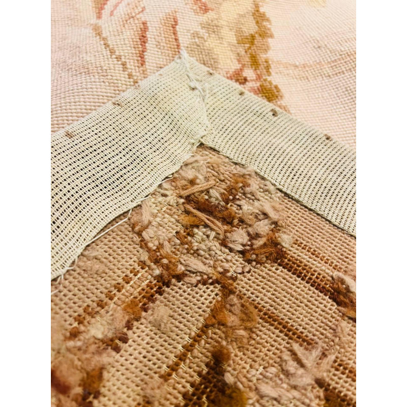 Oriental Area Rug in Beige