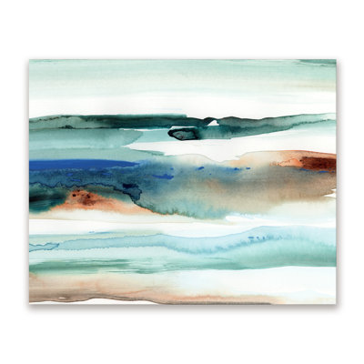 Coastal Retreat Beach Waves Abstract