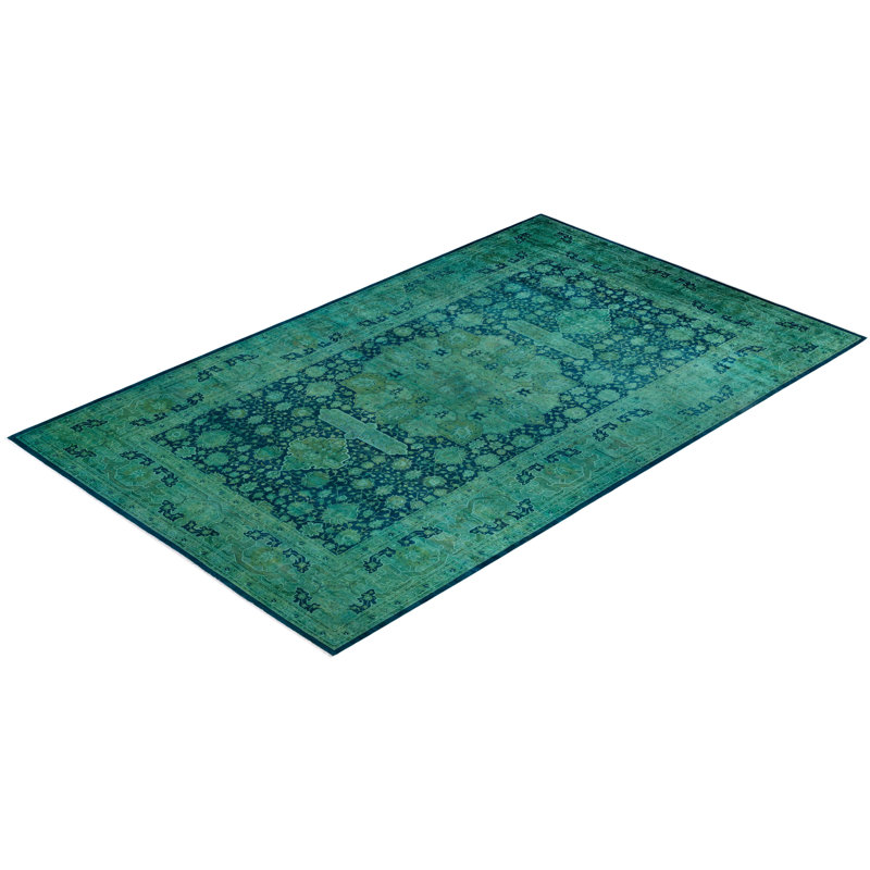 Fine Vibrance One-of-a-Kind 14' 10" X 9' 3" Hand Knotted Area Rug