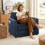 Fauteuil d'appoint 38 po en velours côtelé 38 po-1223584100