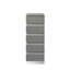 Coffres verticaux en bois Arielah Marchan, gris