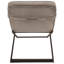 Velours chaise longue Bisantz