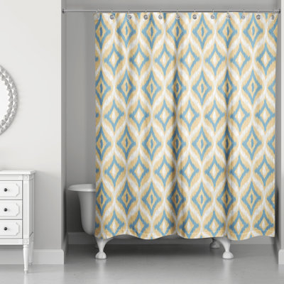 Geometric Shower Curtain