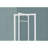 Coat Rack, Hall Tree, Free Standing, Hanging Bar, Entryway, 72"H, Bedroom, White Metal, Contemporary, Modern