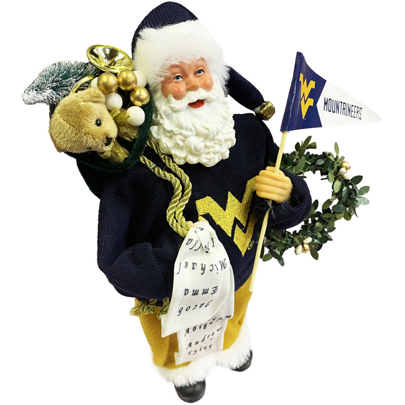 NCAA 12 "College Spirit Proud Santa, Mountaineers de West Virginia